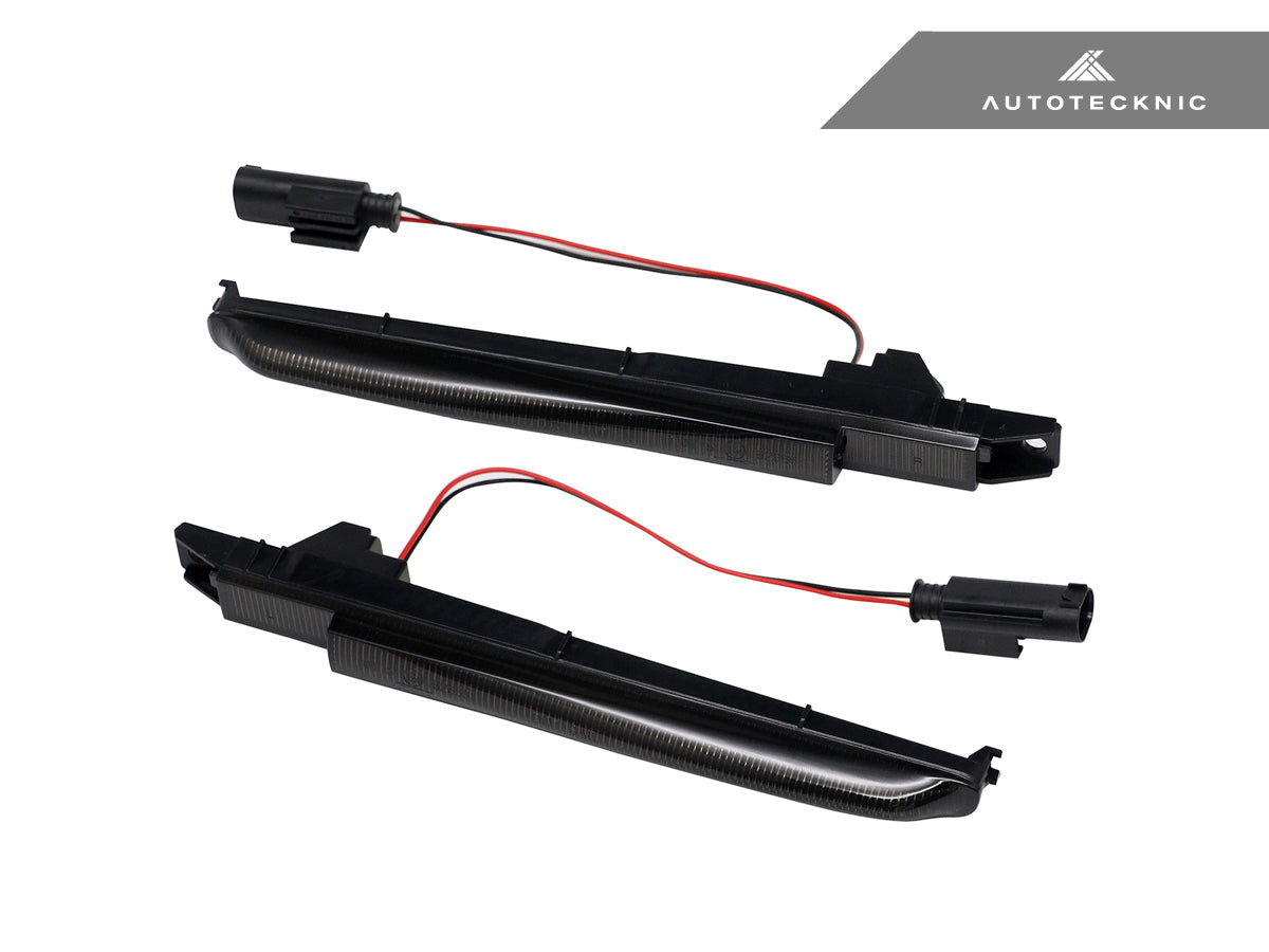 AutoTecknic Tinted Sequential LED Fender Turn Signal Set - BMW F10 M5