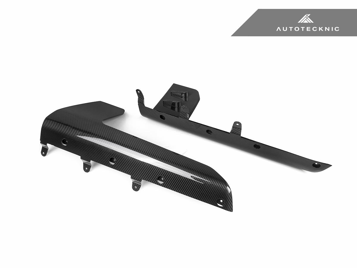 AutoTecknic Dry Carbon Side Skirt Winglet Set - BMW G87 M2