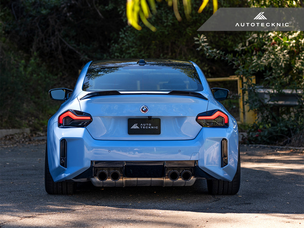 AutoTecknic Dry Carbon Corsa Trunk Spoiler - BMW G87 M2