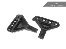 Load image into Gallery viewer, AutoTecknic Dry Carbon Rear Bumper Reflector Trim Set - BMW G87 M2