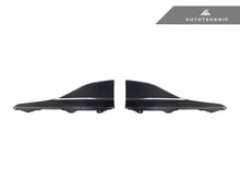 Load image into Gallery viewer, AutoTecknic Dry Carbon Side Skirt Winglet Set - BMW F87 M2