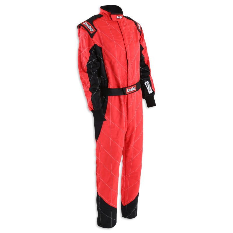 RaceQuip Red Chevron-5 Suit SFI-5 - 3XL - 91609189RQP