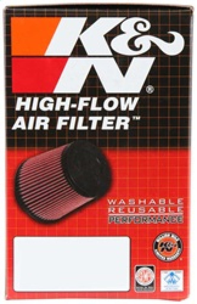K&N Filter Universal Rubber Filter 20 Deg Flange Angle 2.25in Flange ID x 3.5in OD x 5in H - RU-1710