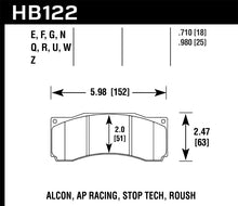 Load image into Gallery viewer, Hawk 2007 Ford Mustang Saleen S281 Extreme HPS 5.0 Front Brake Pads - HB122B.710