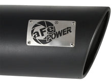 Load image into Gallery viewer, aFe MACH Force-XP 409 SS Right Side Single Wall Exhaust Tip 5in Inlet x 7in Outlet x 15in L - 49T50701-B15