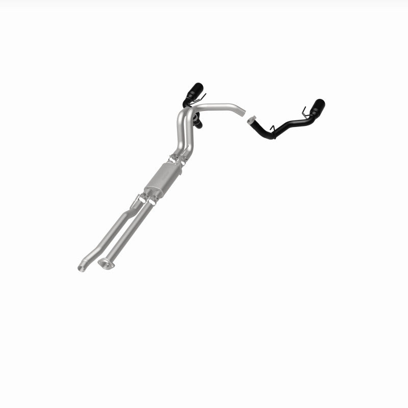 MagnaFlow SYS Cat-Back 2017 Ford F-150 Raptor 3.5L Dual Black Coated 3in Tips - 19350