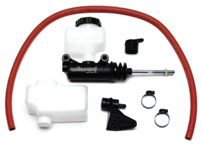 Wilwood Short Remote Side Mount M/C Kit 1in Bore 3/8in-24 Banjo Outlet - 260-13625