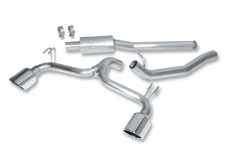 Borla 09-15 Mitsubishi Lancer Ralliart 2.0L 4cyl MT 6spd AWD Catback Exhaust - 140334