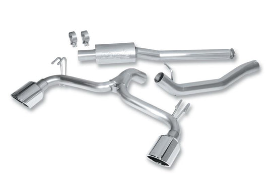 Borla 09-15 Mitsubishi Lancer Ralliart 2.0L 4cyl MT 6spd AWD Catback Exhaust - 140334