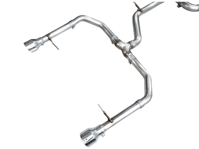 AWE Tuning 22-25 Volkswagen Jetta GLI Track Edition Exhaust - Chrome Silver Tips - 3020-32275