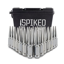 Load image into Gallery viewer, Mishimoto Mishimoto Steel Spiked Lug Nuts M14 x 1.5 32pc Set Chrome - MMLG-SP1415-32CH