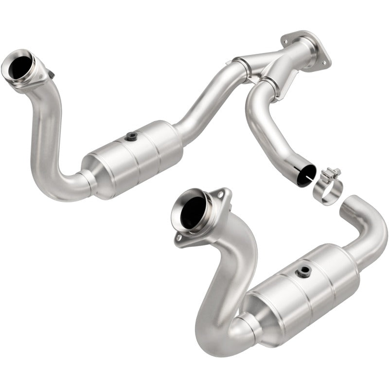 MagnaFlow DF Cat Conv 08-10 Ford F-250/F-250 SD/F-350/F-350 SD 5.4L/6.8L/F-450 SD 6.8L Y-Pipe Assy - 51760