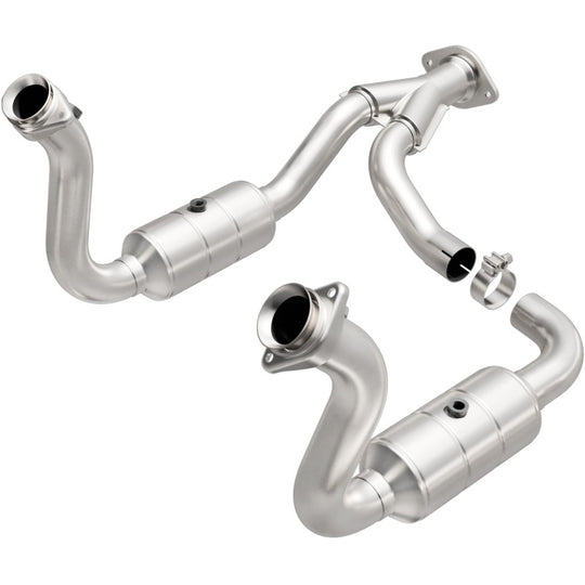 MagnaFlow DF Cat Conv 08-10 Ford F-250/F-250 SD/F-350/F-350 SD 5.4L/6.8L/F-450 SD 6.8L Y-Pipe Assy - 51760