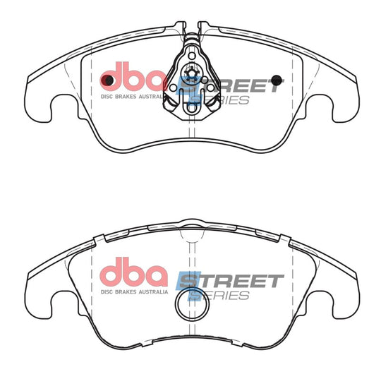 DBA 09-16 Audi A4 Sedan Front Street Series Brake Pads - DB2186SS