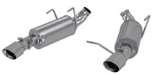 Load image into Gallery viewer, MBRP 11-14 Ford Mustang V6 3in. Dual Muffler Axle Back Split Rear Exhaust System AL - s7227AL