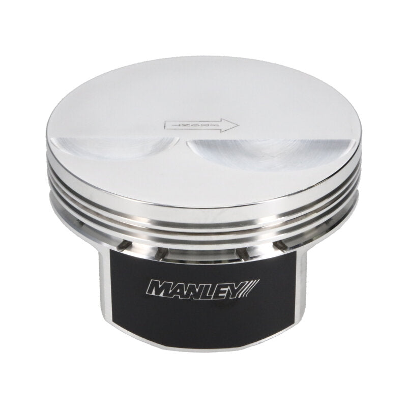 Manley Small Block Chevrolet LS Series -4cc Flat Top Piston Set - 592670C-8