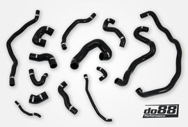 do88 07-10 BMW 135i/335i N54 (E82/E88/E9X) Coolant Hoses - Black - DO88-KIT222S