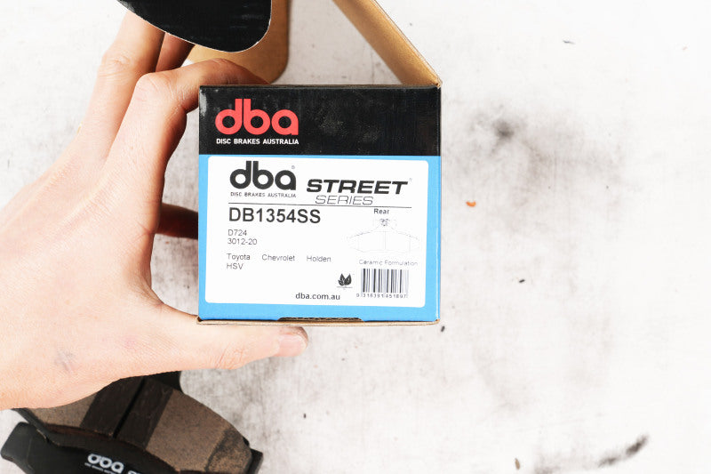 DBA 84-96 Chevrolet Corvette Rear Street Series Brake Pads - DB1354SS