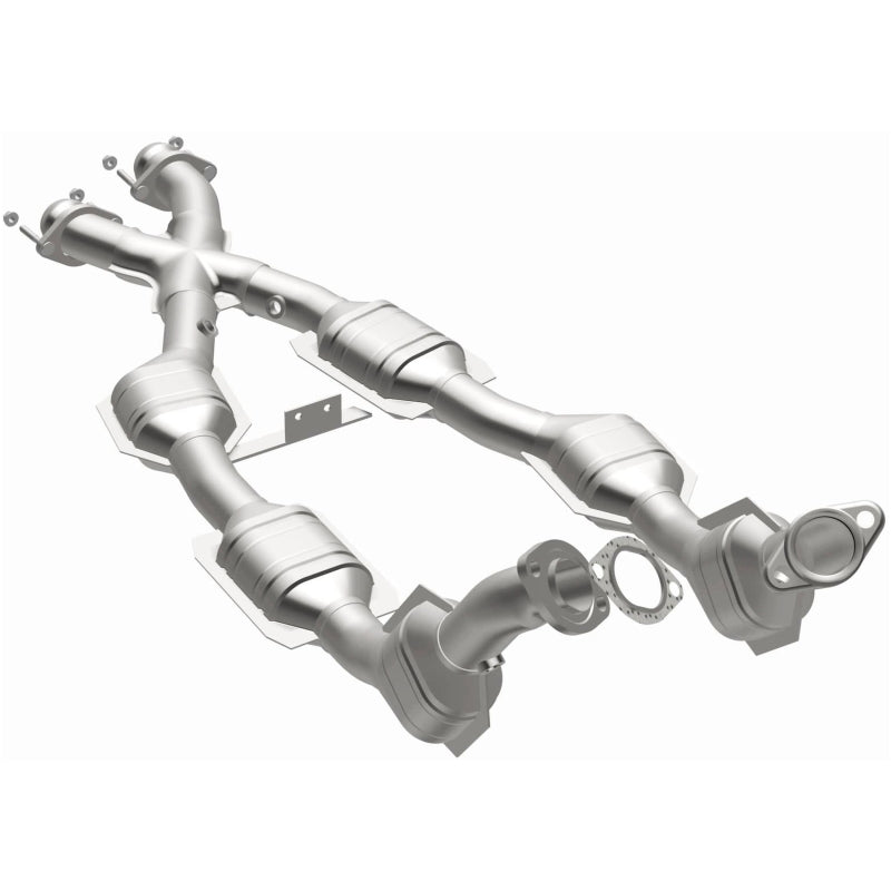 MagnaFlow Direct Fit Catalytic Converter 96-98 Mustang 4.6L 6-Cats - 93348
