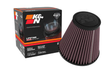 Load image into Gallery viewer, K&amp;N Universal Clamp-On Air Filter 6in Base x 3.5in Top x 6.3125in H - RU-5296