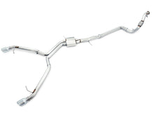 Load image into Gallery viewer, AWE Tuning Audi B9 A4 Track Edition Exhaust Dual Outlet - Chrome Silver Tips (Includes DP) - 3020-32024