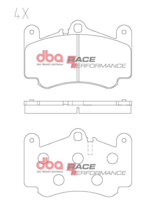 DBA 97-13 Porsche 911 996/99 RP Performance Front Brake Pads - DB1400RP