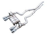 AWE Tuning BMW F8X M3/M4 SwitchPath Cat-Back Exhaust - Chrome Silver Tips - 3025-42070