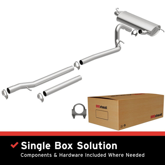 MagnaFlow BRE Exhaust Kit 07-11 Jeep Wrangler 3.8L - 106-0045