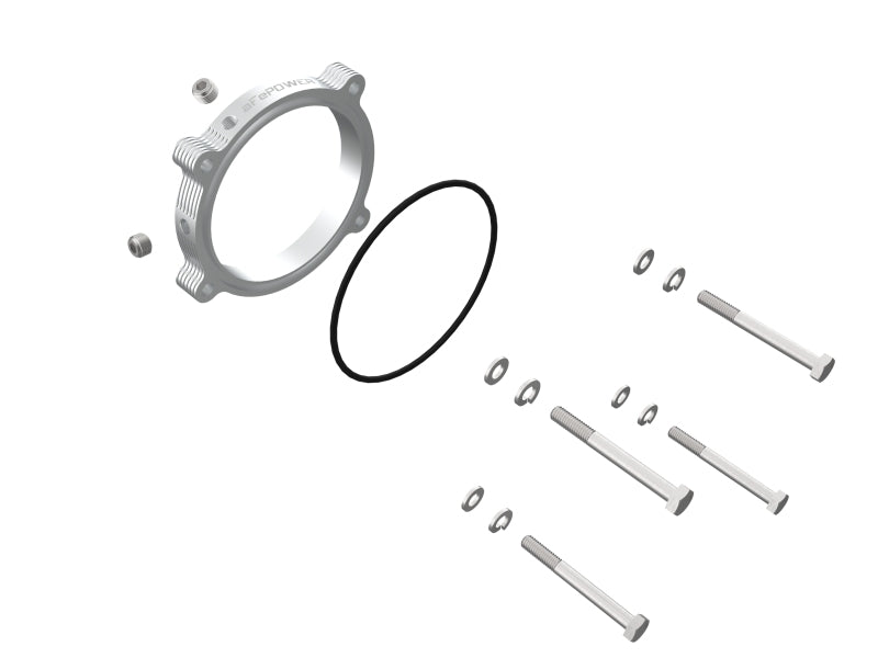 aFe Silver Bullet Throttle Body Spacers TBS Ram 1500 TRX 2021 V8-6.2L - 46-32011
