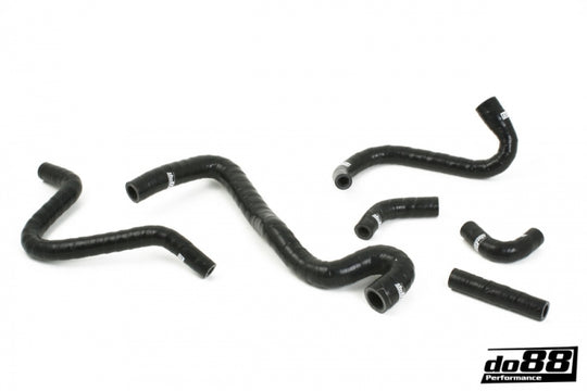 do88 SAAB 9-5 98-03 & 9-3 00-02 Crankcase Vent Hoses Black - DO88-KIT176S