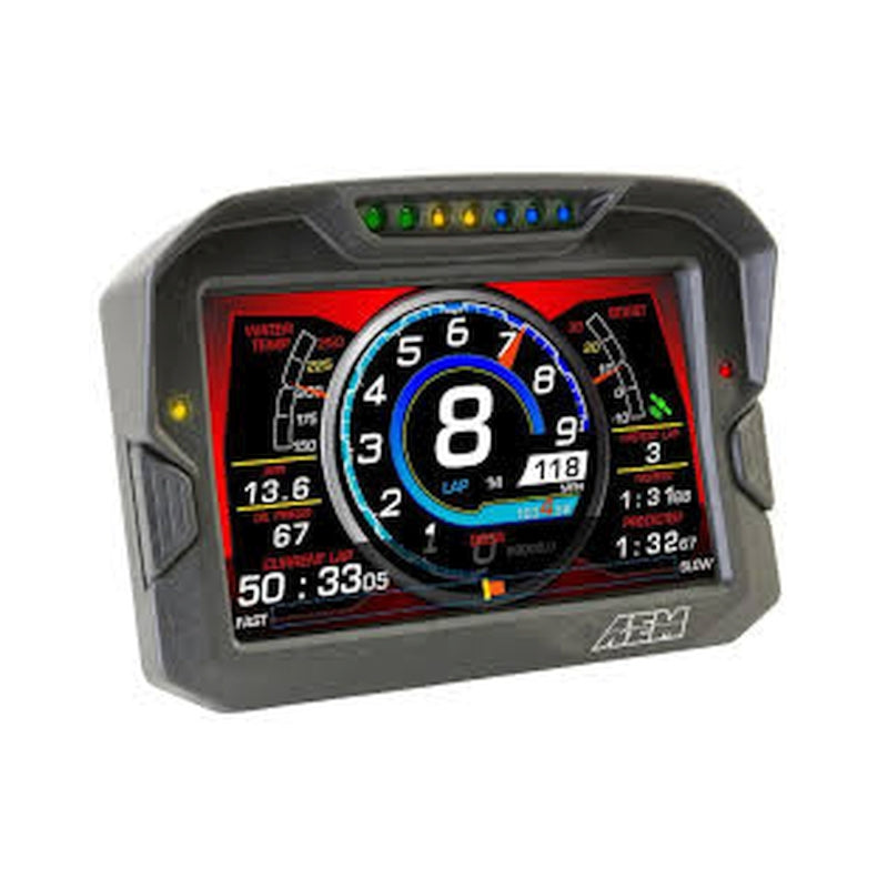 AEM CD-7 Logging Race Dash Carbon Fiber Digital Display (CAN Input Only) - 30-5701