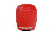 Load image into Gallery viewer, GrimmSpeed Stubby Shift Knob Stainless Steel Red - M12x1.25 - 380003