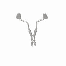 Load image into Gallery viewer, MagnaFlow 10-12 Cadillac CTS V6 3.0L (Exc AWD) Dual Split Rear Exit Stainless Cat Back Perf Exhaust - 15136