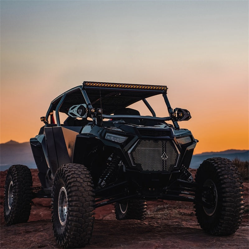 Rigid Industries Revolve 20in Bar w/Amber Trim Ring - 421613
