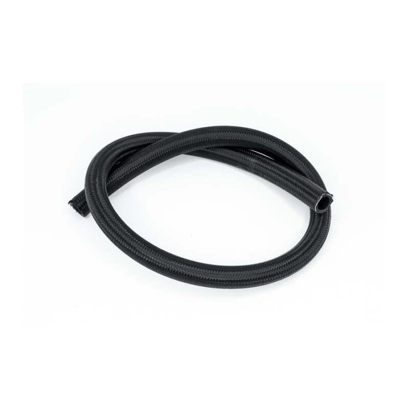 DeatschWerks 10AN Black Nylon Braided CPE Hose 3 Feet - 6-02-0817-3