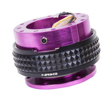 Load image into Gallery viewer, NRG Quick Release Kit - Pyramid Edition - Purple Body / Black Pyramid Ring - SRK-210PP/BK
