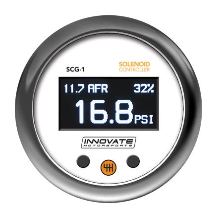 Innovate SCG-1 Solenoid inBoostin Controller & Wideband Gauge Kit - 3882