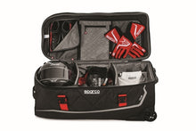 Load image into Gallery viewer, Sparco Tour Bag Martini-Racing Black/Silver - 016437MRSI