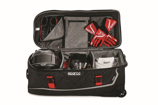 Sparco Tour Bag Martini-Racing Black/Silver - 016437MRSI