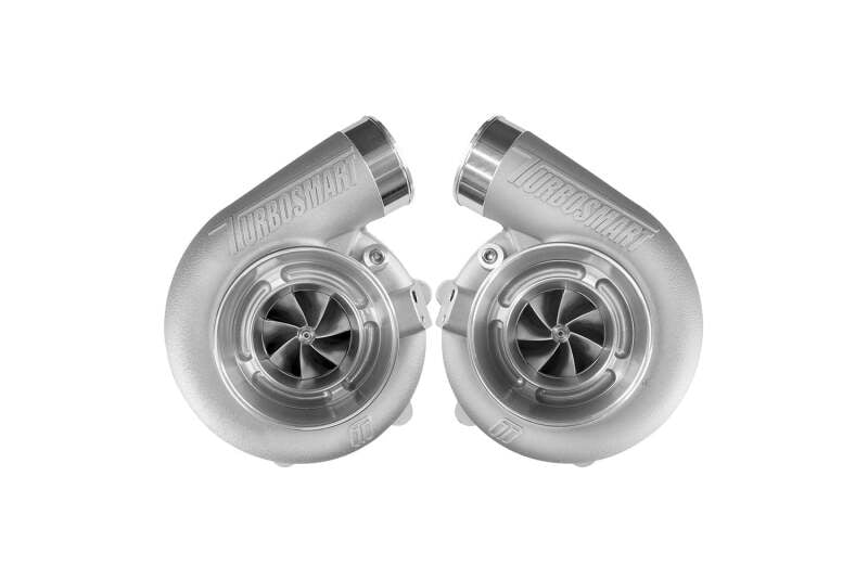 Turbosmart V-Band 0.82AR Water Cooled TS-2-5862B Mirror Twin Turbo Package - TS-2-5862B-VB082E-MT