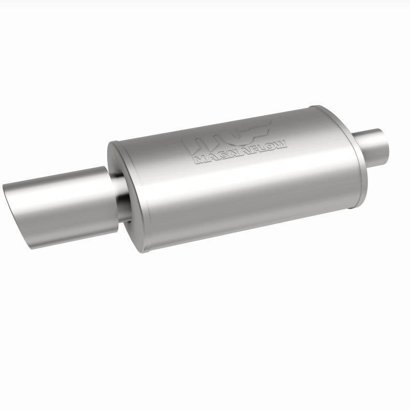 MagnaFlow Muffler W/Tip Mag SS 14X5X8 2.25/4. - 14829