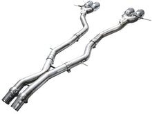 Load image into Gallery viewer, AWE Tuning 23-24 BMW G87 M2 Track Edition Exhaust - Chrome Silver Tips - 3020-42487