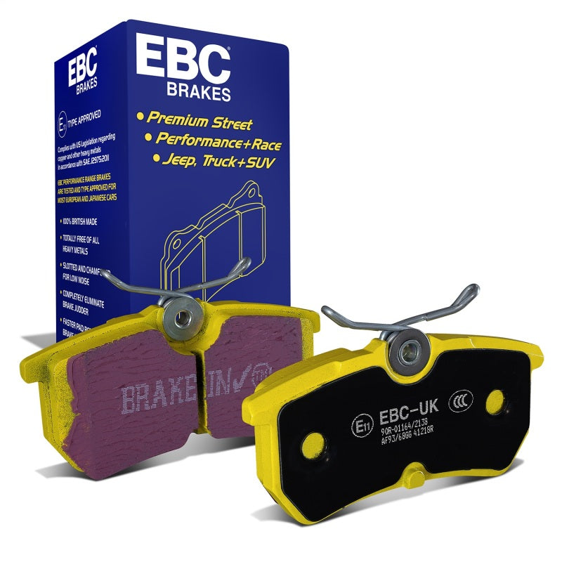 EBC 13+ Ford Fiesta 1.6 Turbo ST Yellowstuff Rear Brake Pads - DP41218R