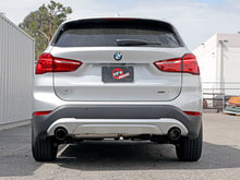 Load image into Gallery viewer, aFe MACHForce XP Exhausts Axle-Back 15-21 BMW X1 2.0L (t) (SS w/Black Tips) - 49-36349-B