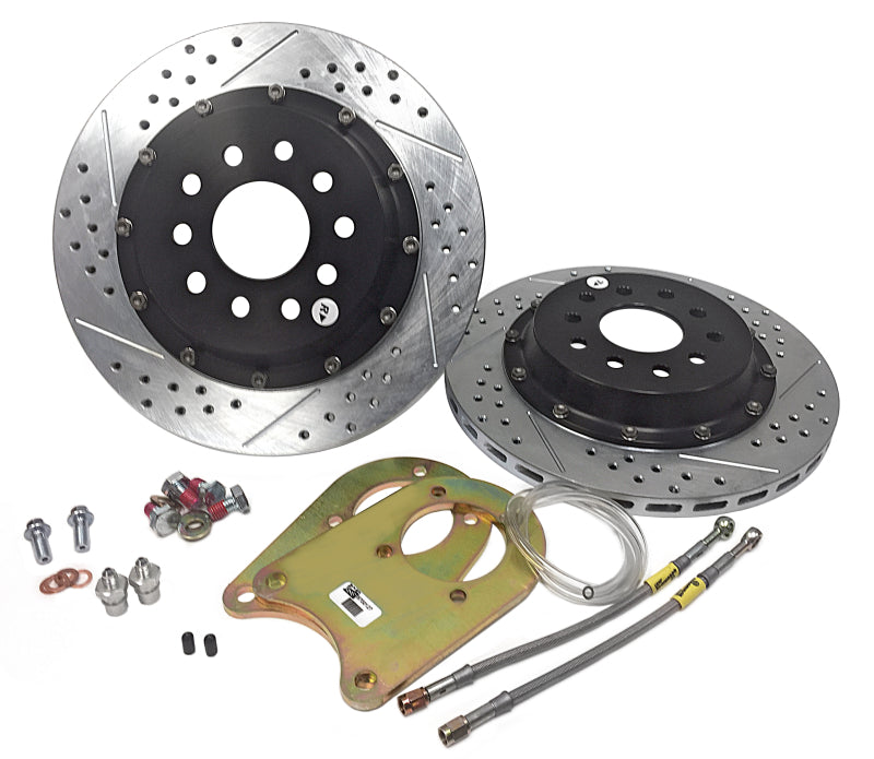 Baer Brakes 93-97 Chevrolet Camaro Eradispeed+1 Rear SDZ 2-Piece Performance Rotors - 2302048