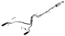 Load image into Gallery viewer, Borla F-150 2021 5.0L 4dr CC SB EC STB Lariat/KR/Platinm/LTD 3/2.25 SRE Cat-Back ATAK Black CHR Tips - 140867BC
