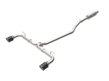 Load image into Gallery viewer, aFe Takeda 2-1/2in 304 SS Cat-Back Exhaust w/ Carbon Fiber Tips 14-18 Mazda 3 L4 2.0L/2.5L - 49-37015-C