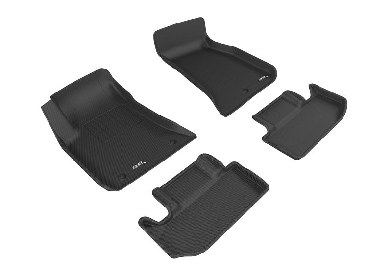 3D MAXpider 11-14 Dodge Challenger Kagu Black Full Set - L1DG02401509