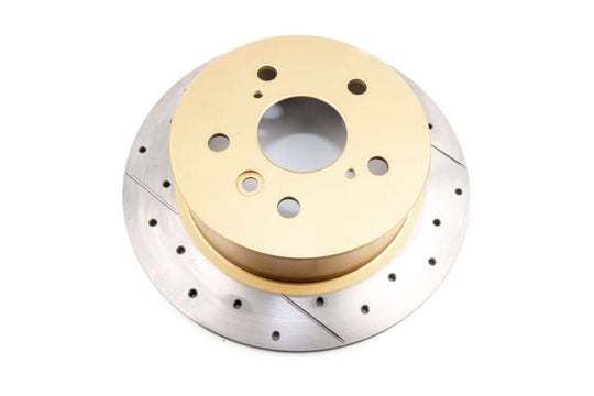 DBA 13-18 Lexus ES300h Rear Drilled & Slotted Street Series Rotor - DBA2713X