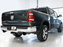 Load image into Gallery viewer, AWE Tuning 19-21 RAM 1500 5.7L (w/Cutouts) 0FG Dual Rear Exit Cat-Back Exhaust - Diamond Black Tips - 3015-33006